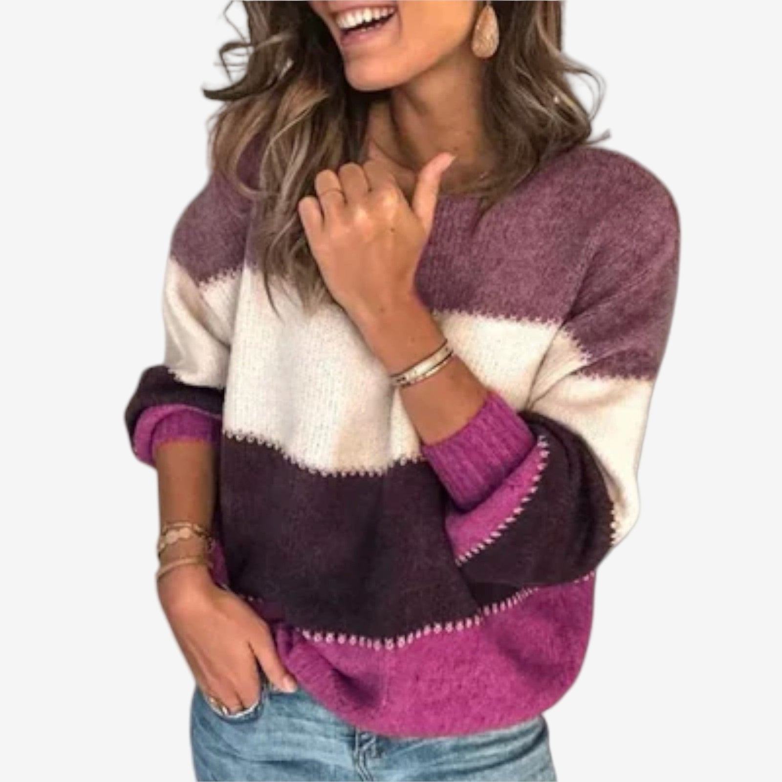 Elisa™ Pull Doux Coloré