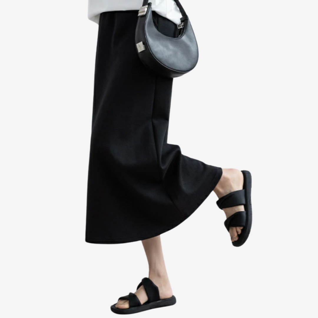 Adélaïde™ Sandales Plates en Cuir