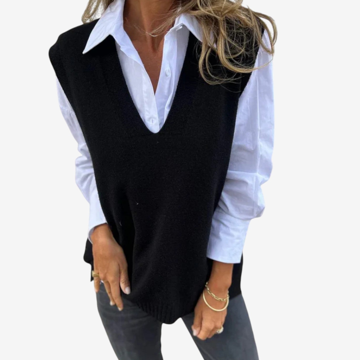 Pauline™ Gilet Pull Classique