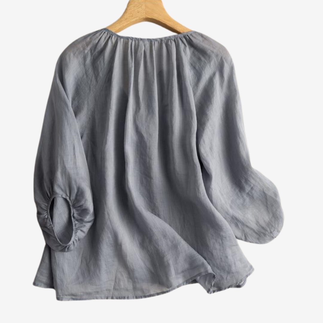 Célina™ Blouse Souple et Chic