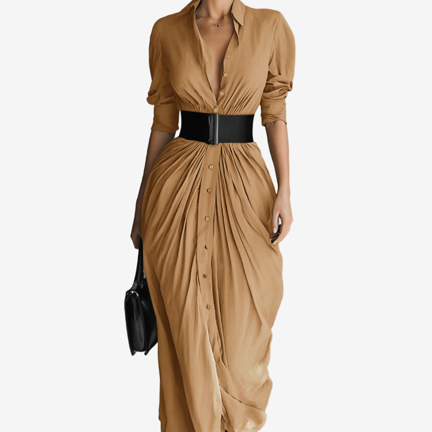 Kalisha™ Robe à Manches Longues