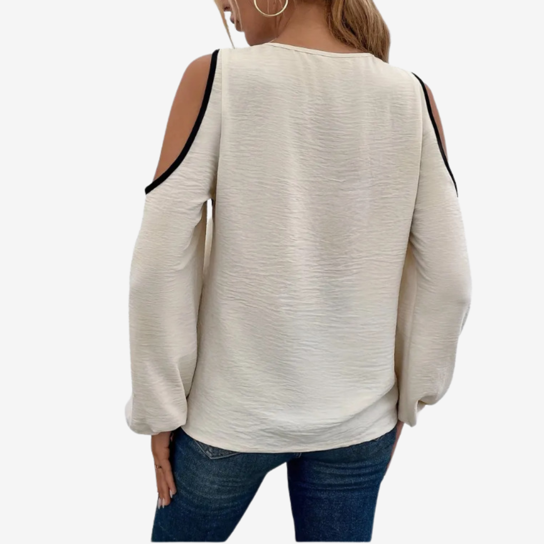 Scarlett™ Pull à Épaules Dénudées