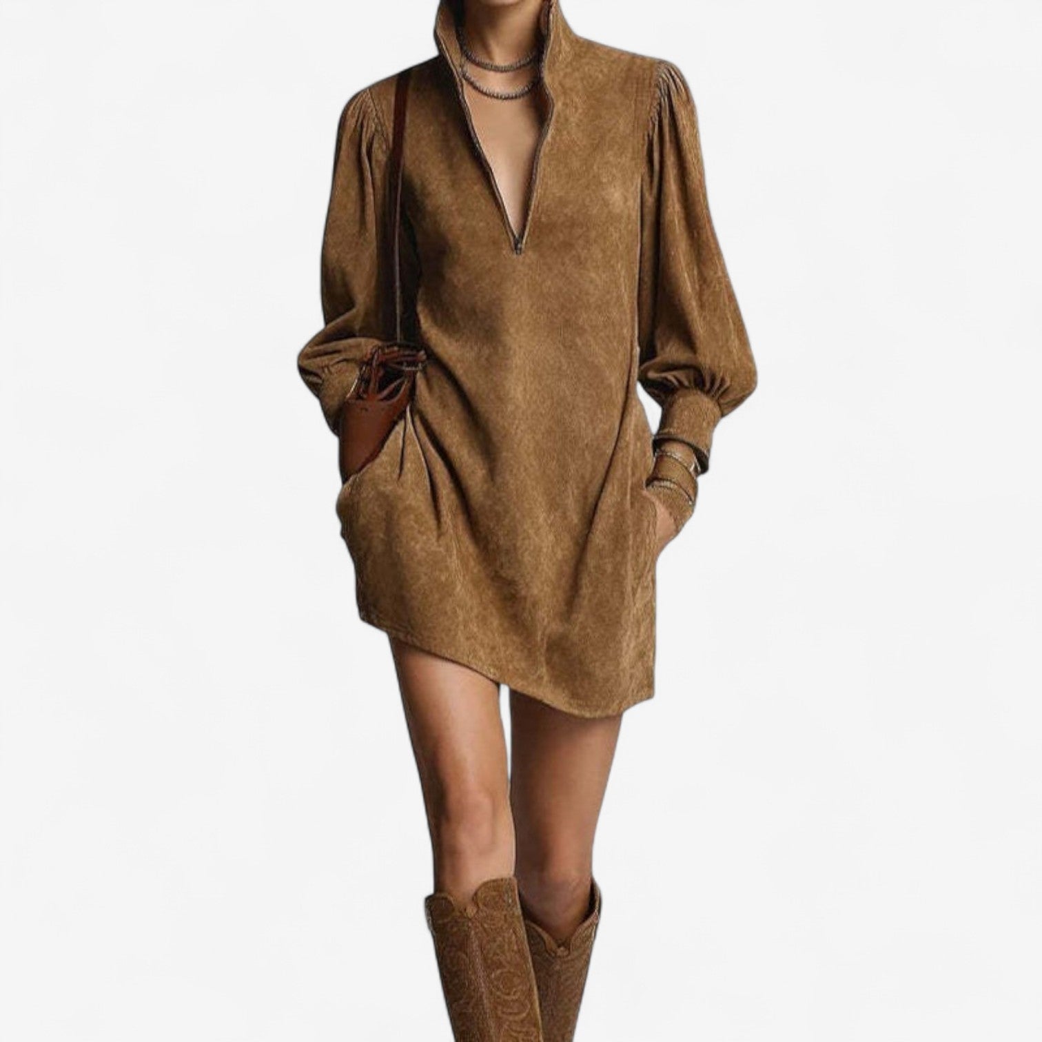 Sabrina™ Robe Décontractée Chic