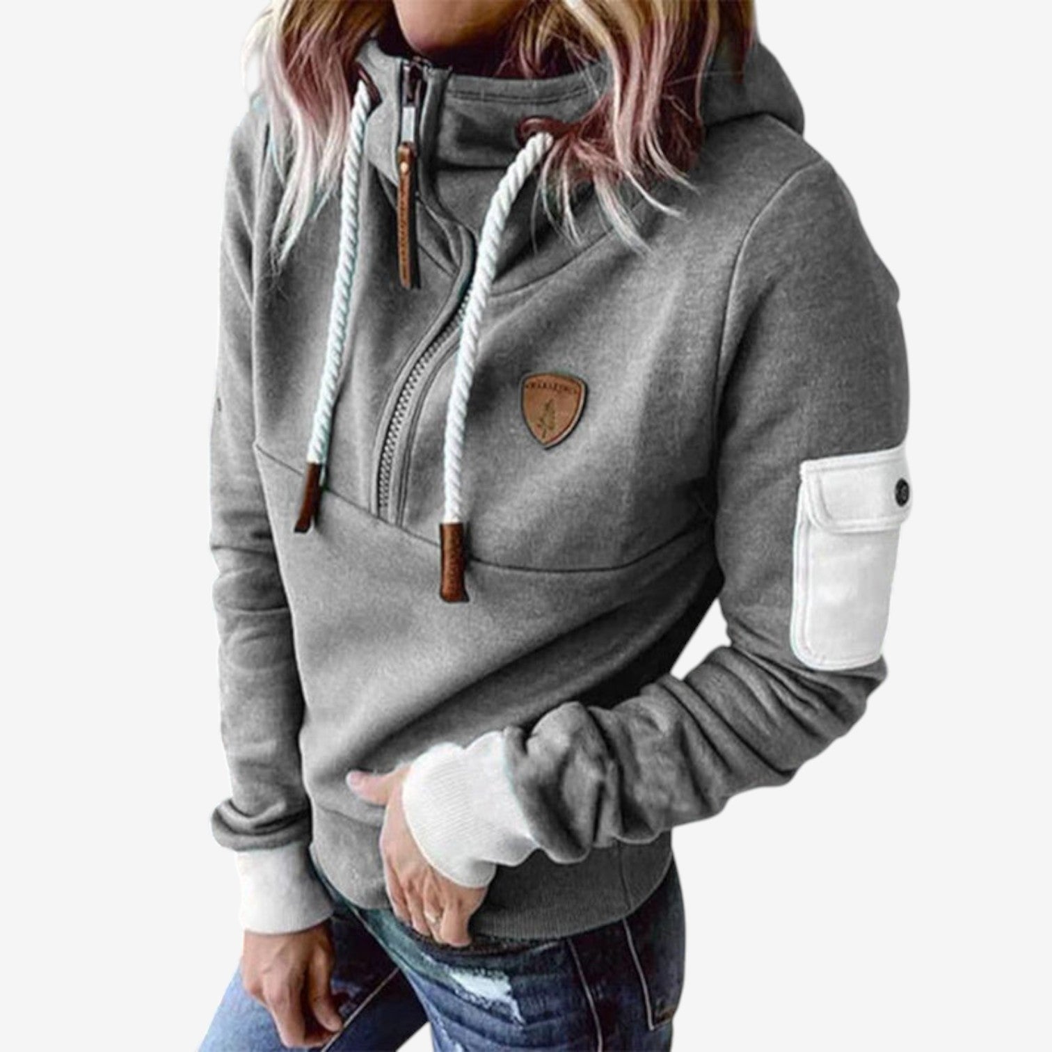 Séverine™ Sweat à Capuche Douillet