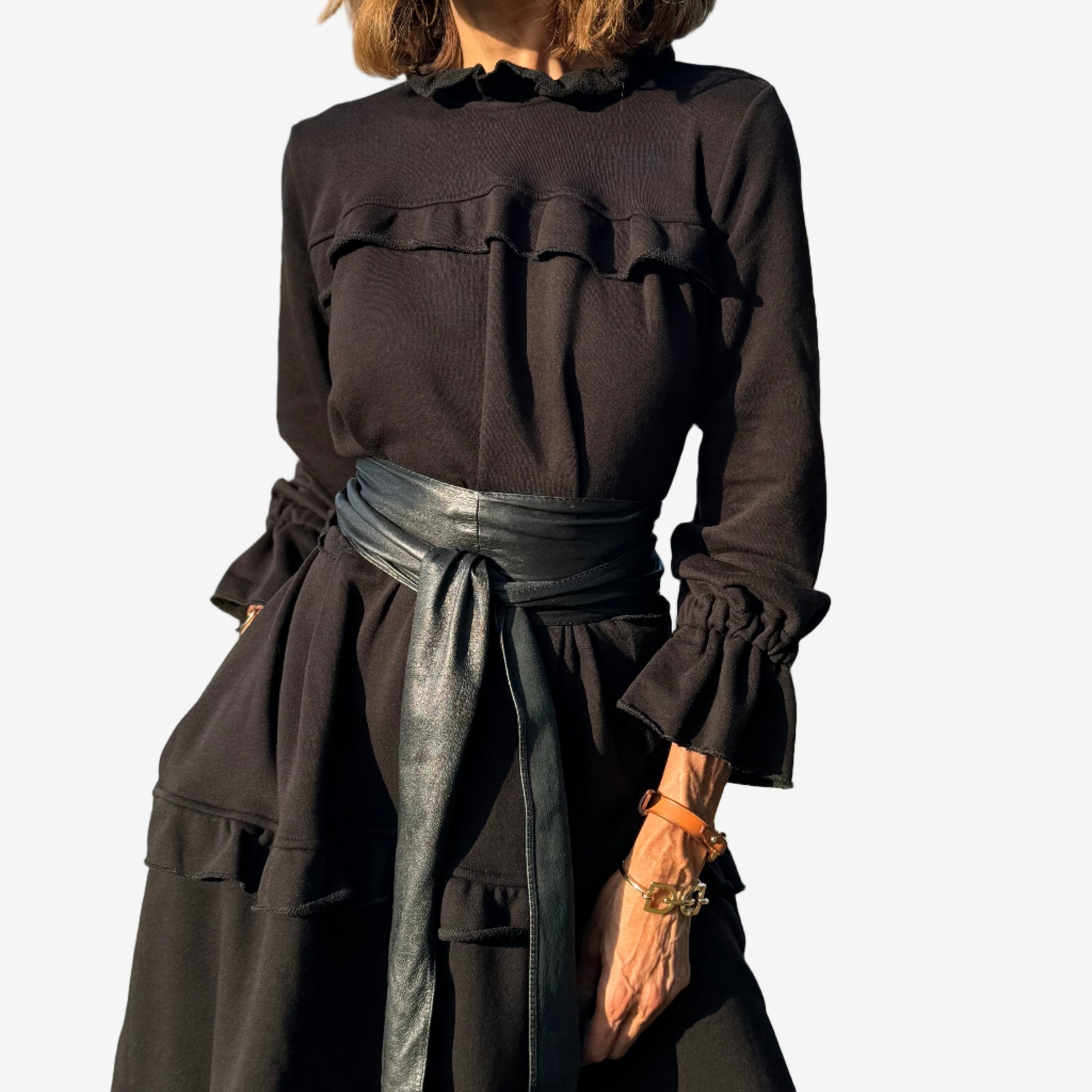 Lauren™ Robe Midi à Volants