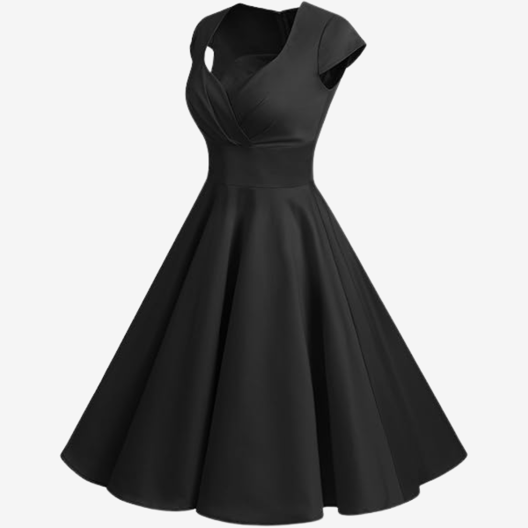 Lauréna™ Robe Cocktail Plissée