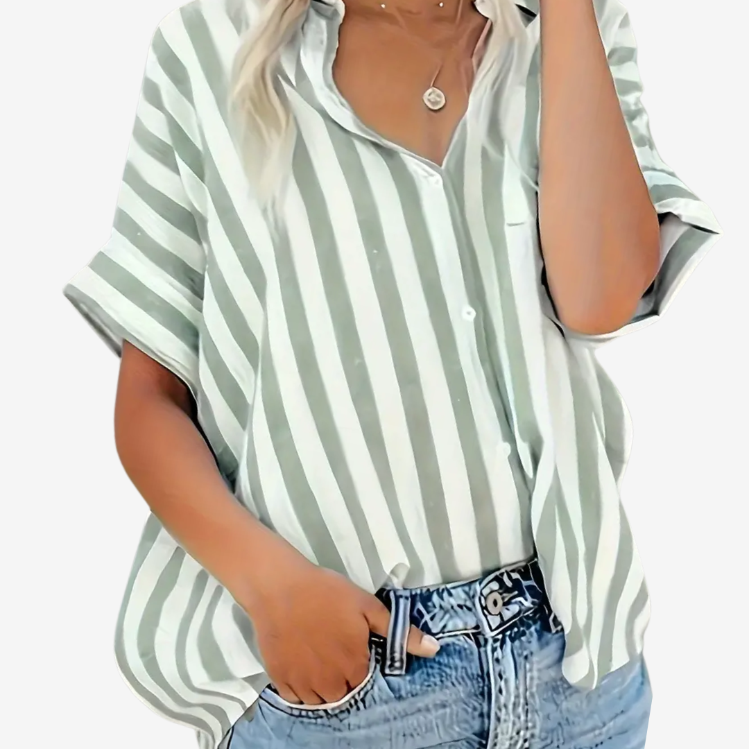 Iselise™ Blouse Rayée