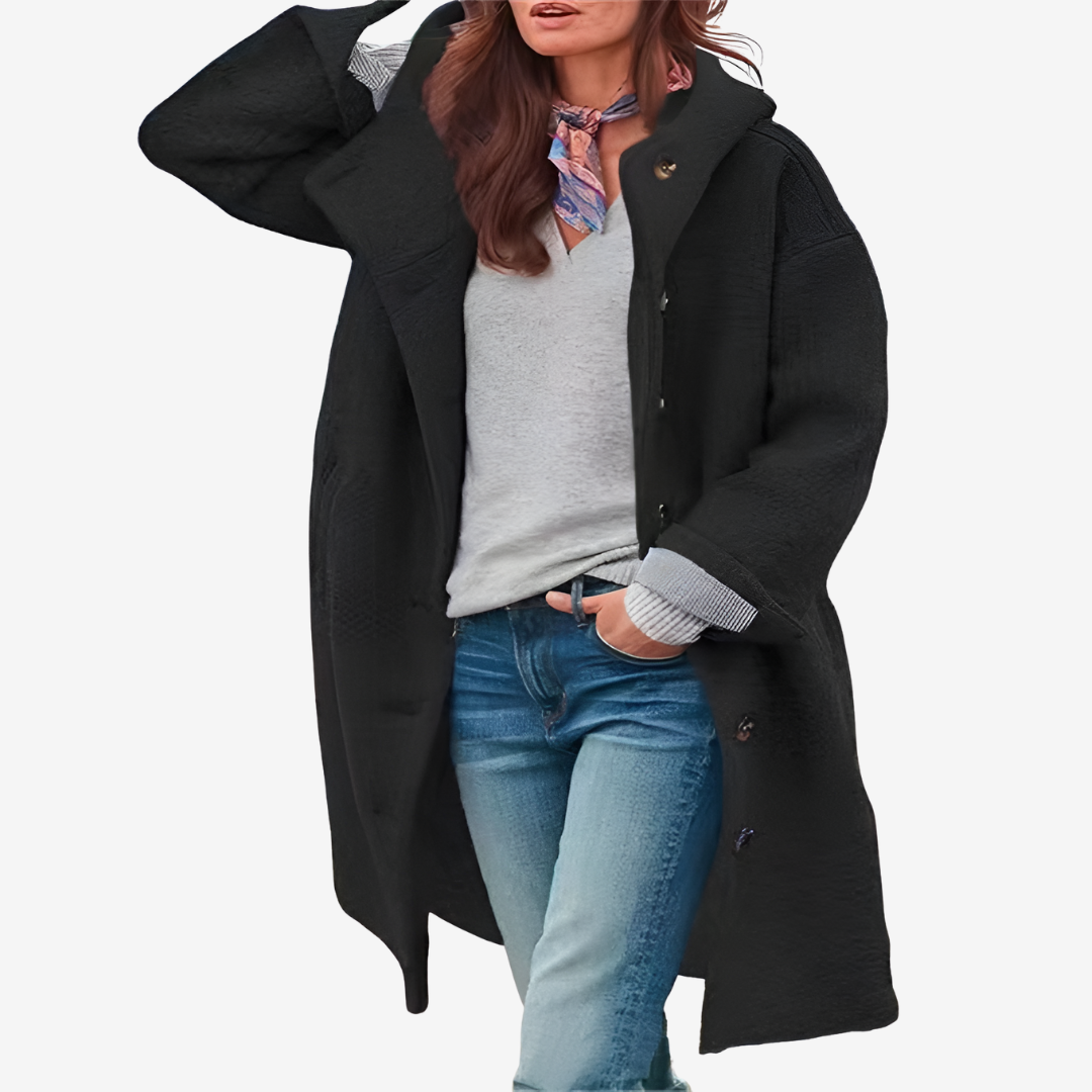 Hana™ Manteau Long Élégant