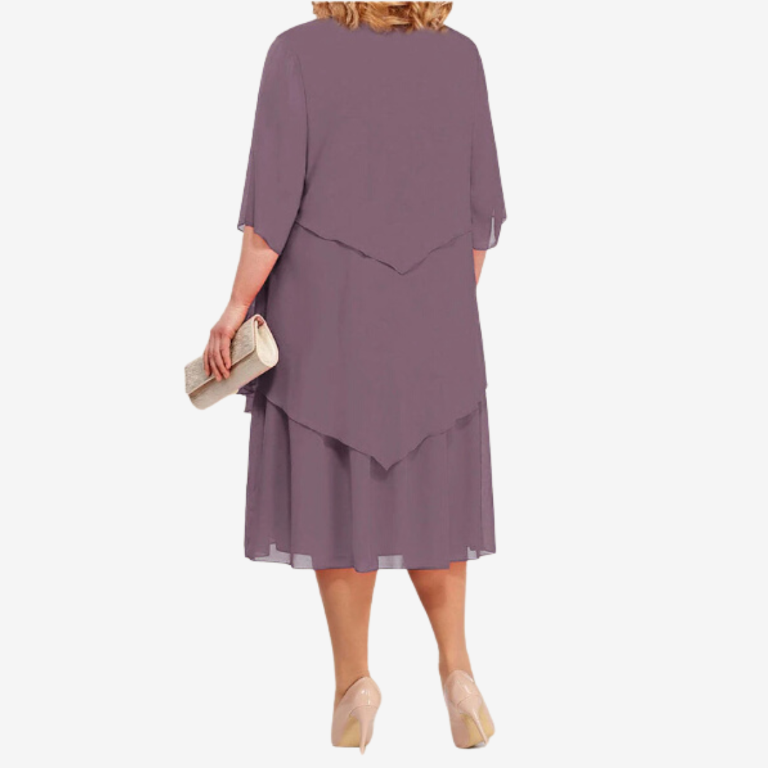 Joséphine™ Robe à Col Rond