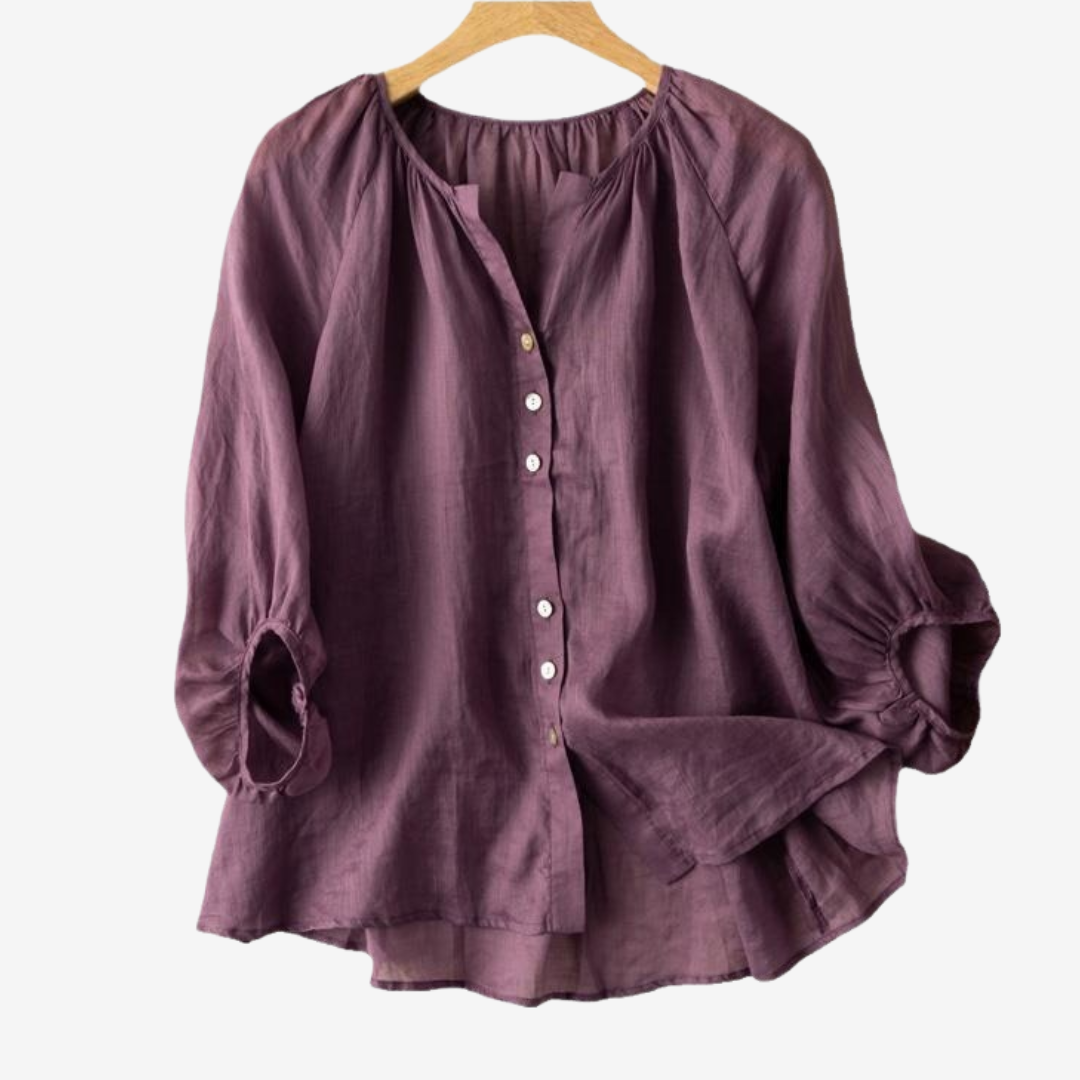 Célina™ Blouse Souple et Chic