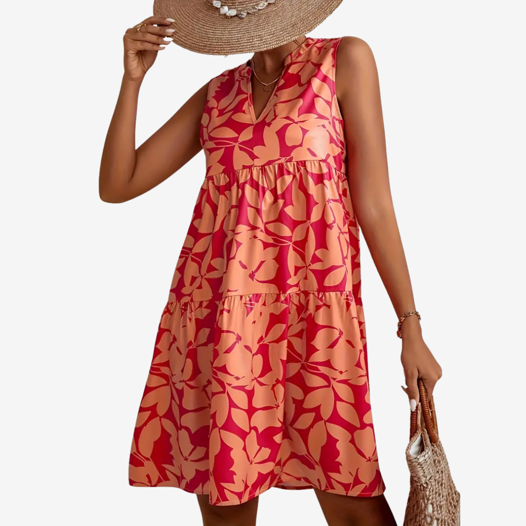 Noréa™ Midi Évasée Fleurie