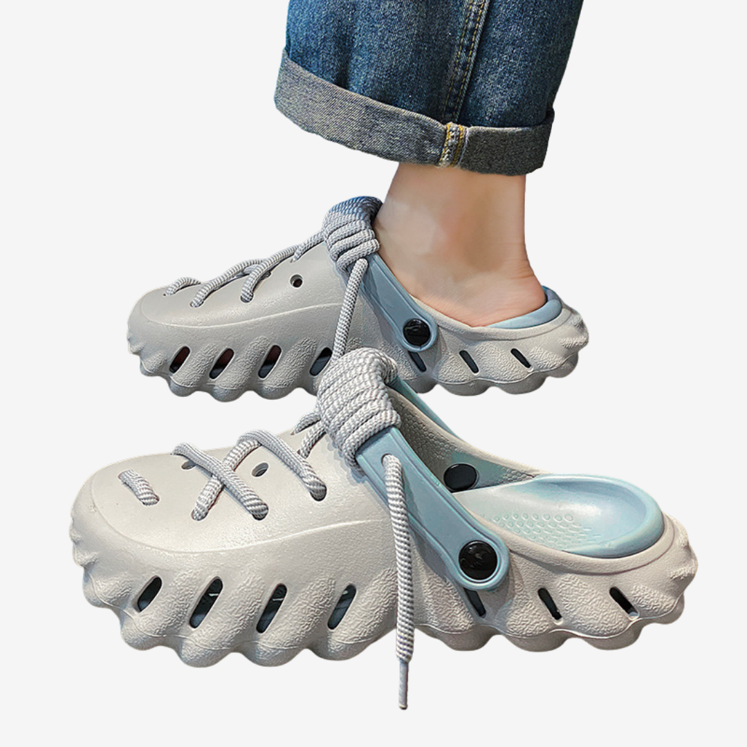 Amarine™ Sabots Tendance à Lacets
