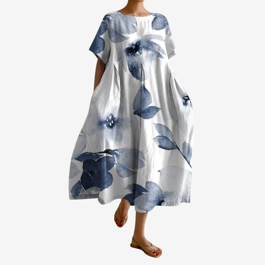 Liora™ Robe Ample Fleurie