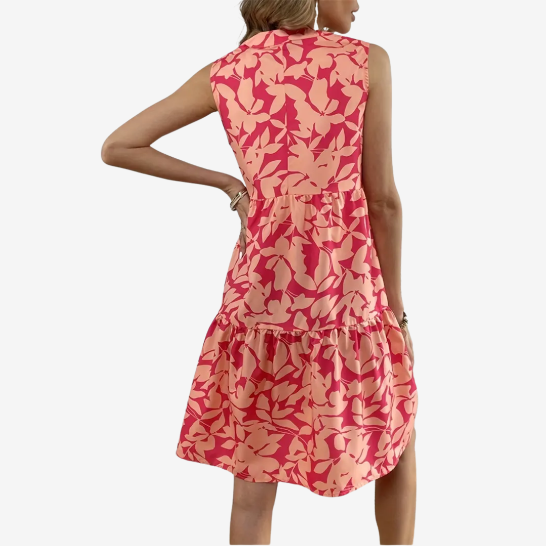 Noréa™ Midi Évasée Fleurie