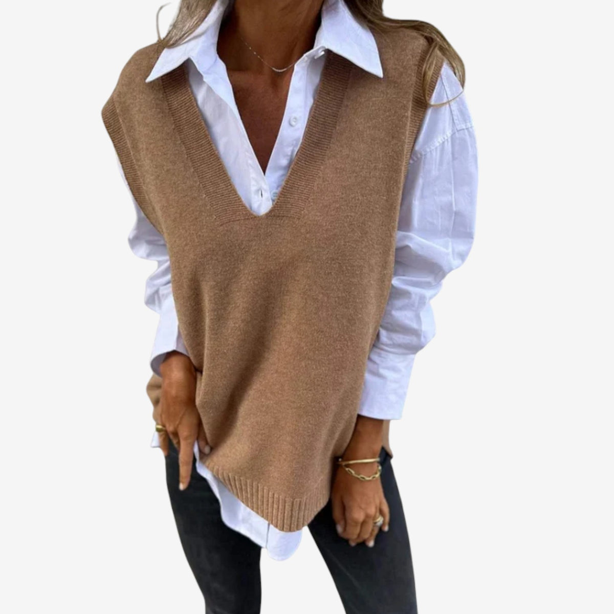 Pauline™ Gilet Pull Classique