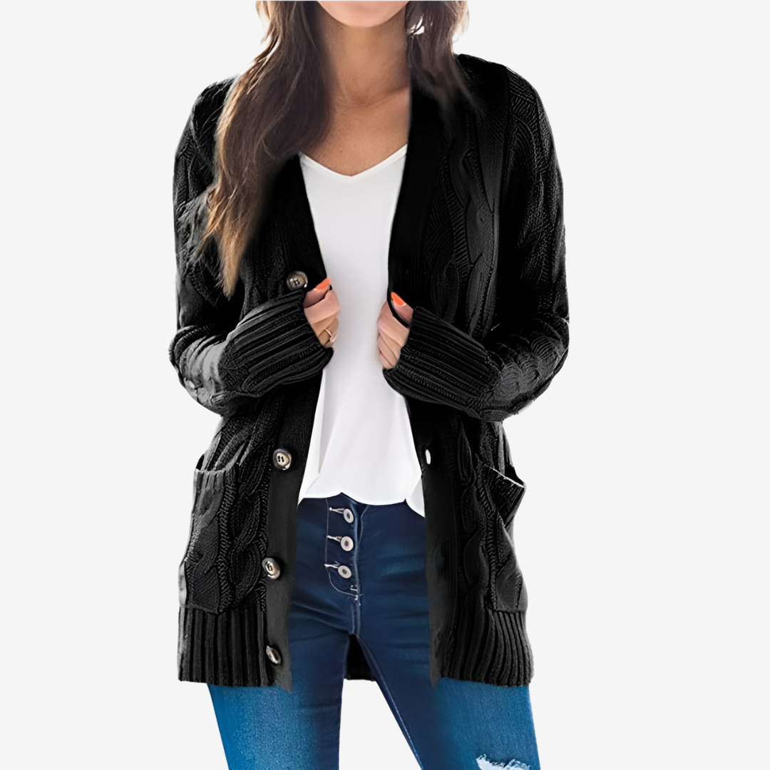 Rosira™ Cardigan à Classique