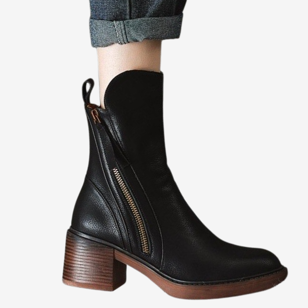 Calista™ Zippée à Bloc Talon