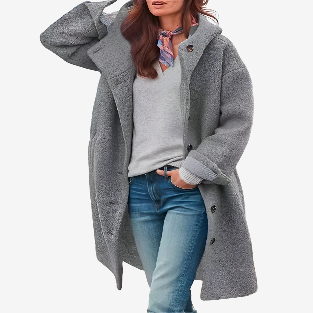 Hana™ Manteau Long Élégant