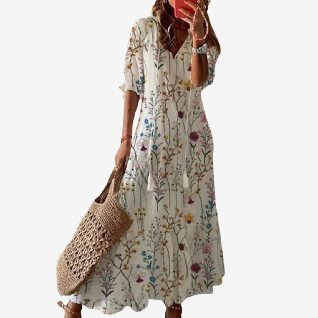 Alizée™ Robe Estivale Fleurie