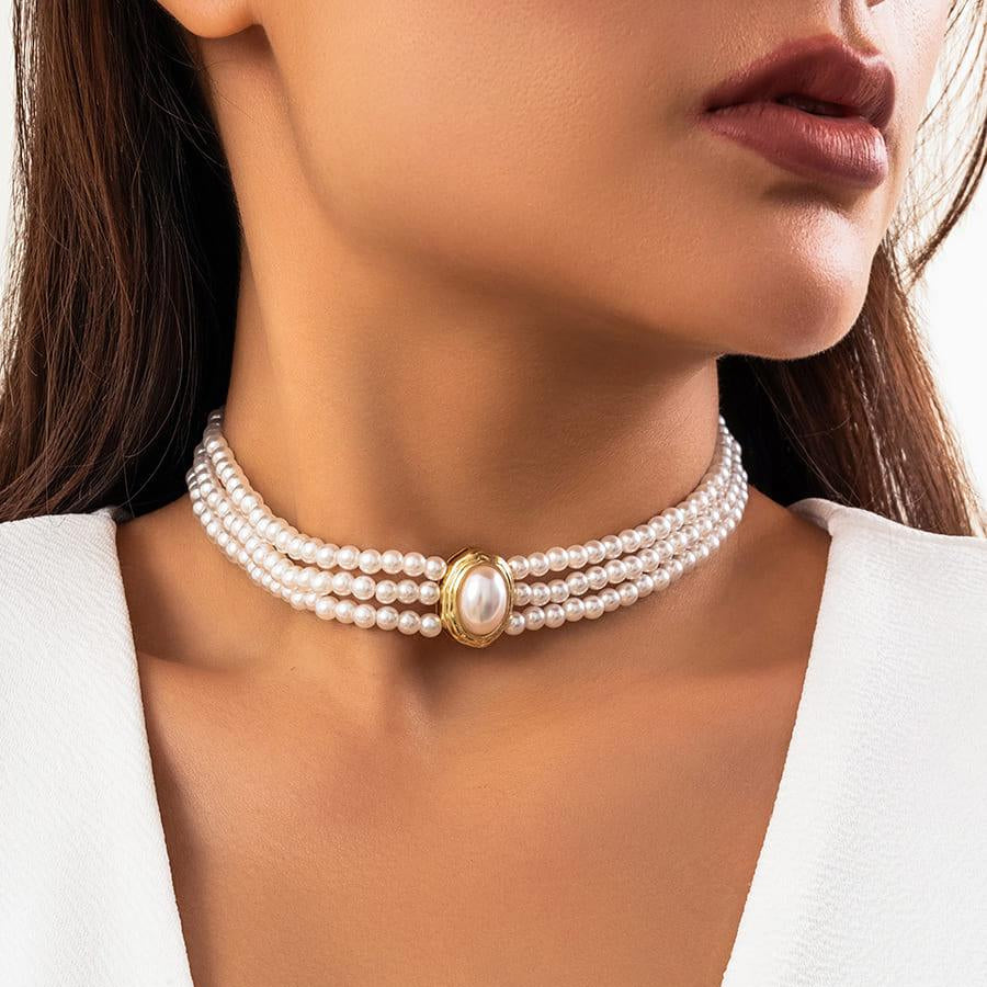 Teixer™ Collier Perlé Élégant