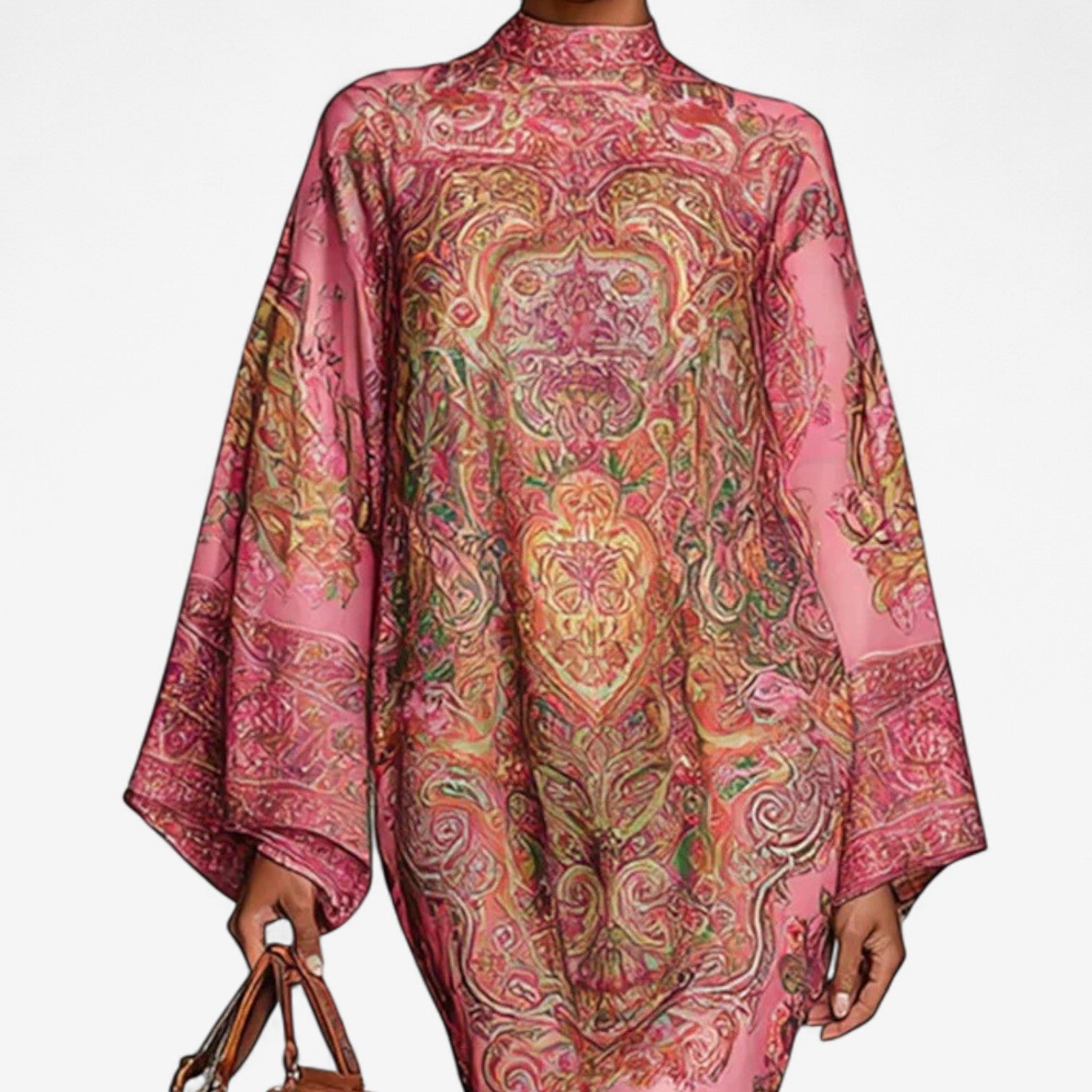 Baud™ Robe Caftan Imprimée