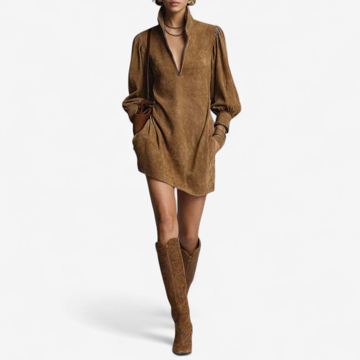 Sabrina™ Robe Décontractée Chic