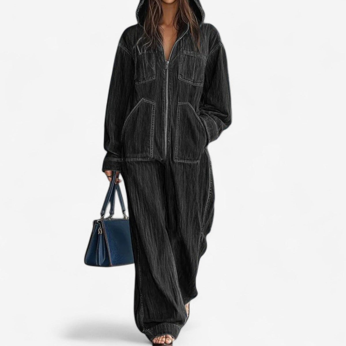 Zahide™ Combinaison Denim