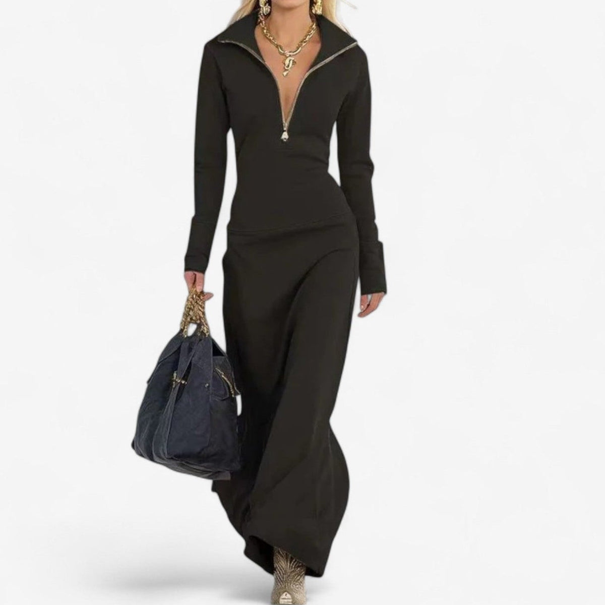 Katsiaryna™ Robe à Col