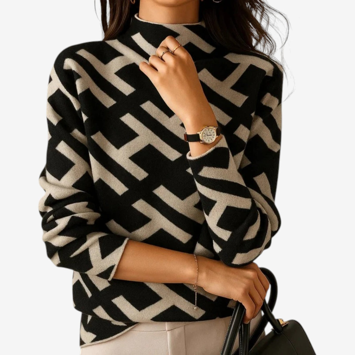 Rossi™ Pull Géométrique