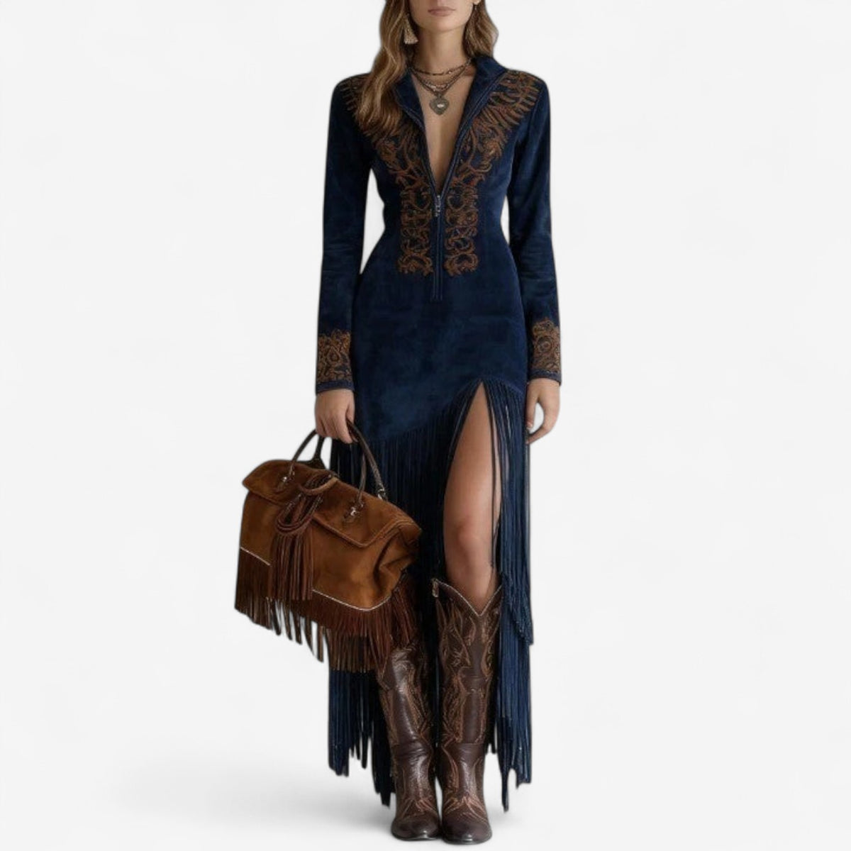 Boisset™ Robe Ethnique