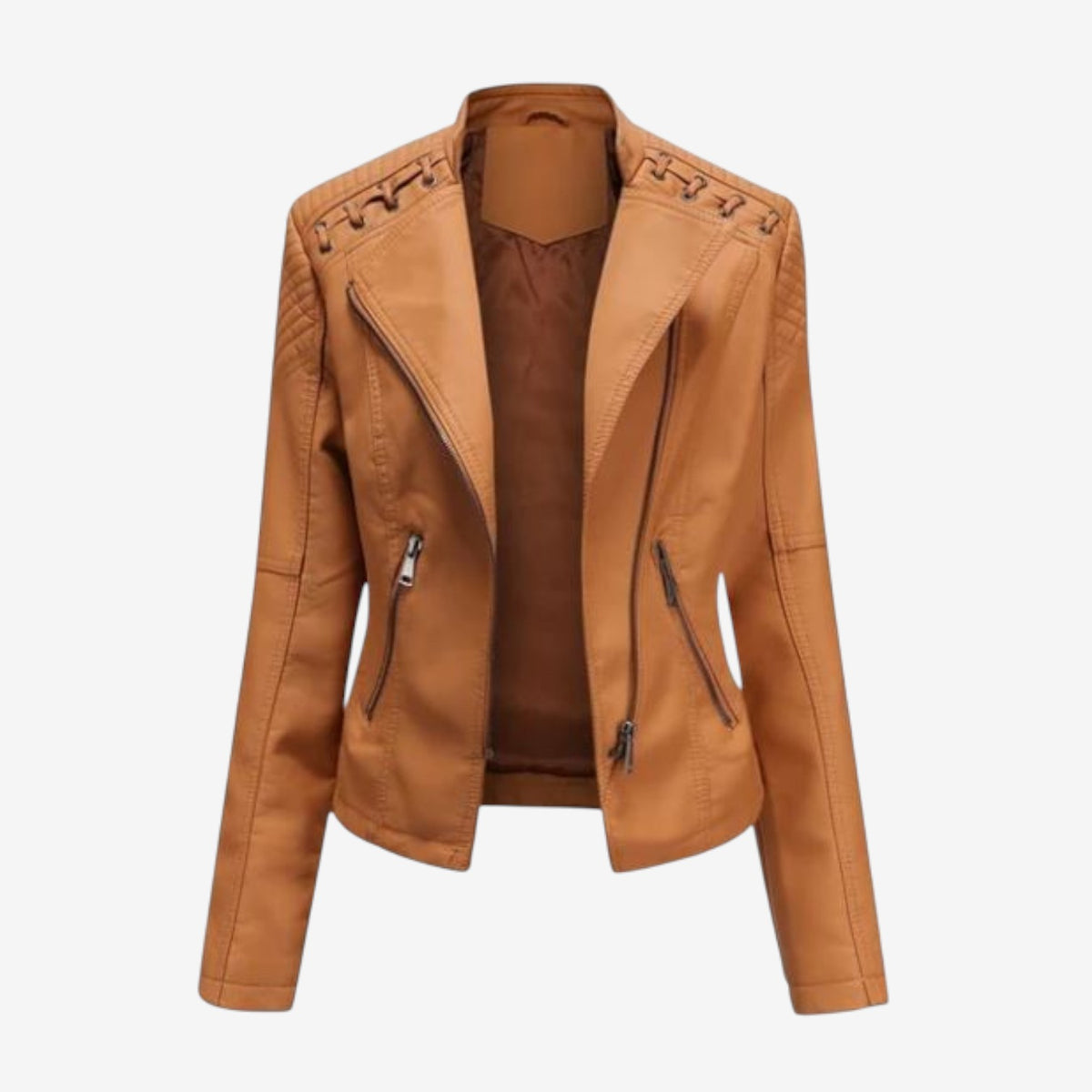 Fleur™ Veste Motard Courte