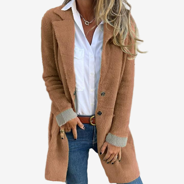 Martine™ Cardigan Long en Maille